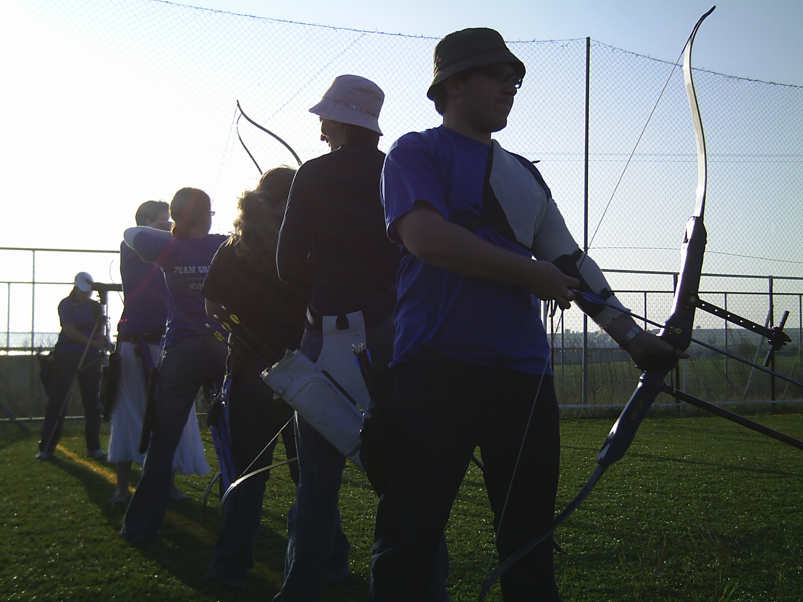 The shooting line