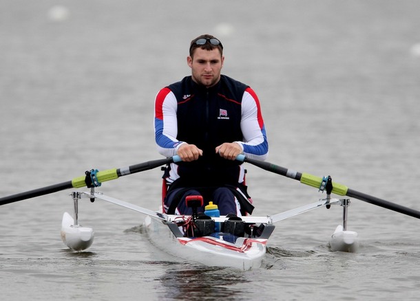 Paralympic Rower Tom Aggar