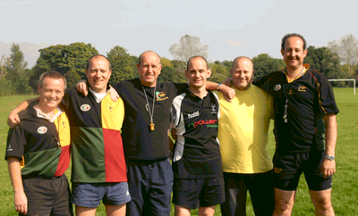 L-R:  Olly, Neale, Darren, Simon, Chris and Mark