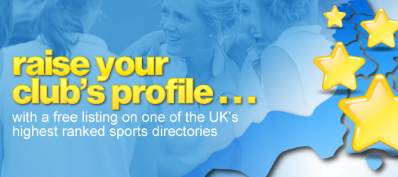 List your sports club or organisation free
